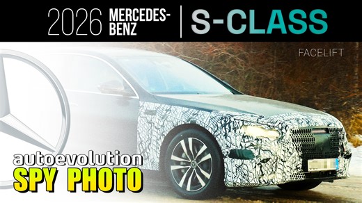 2026 Mercedes-Benz S-Class Facelift Comes Into Focus With Starry Lighting Signature
