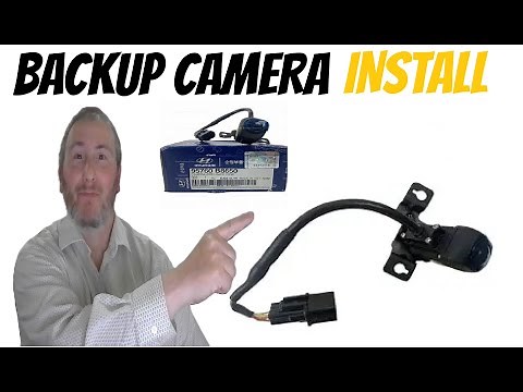 BACKUP CAMERA INSTALLATION--Hyundai Santa Fe Sport (Step by Step)