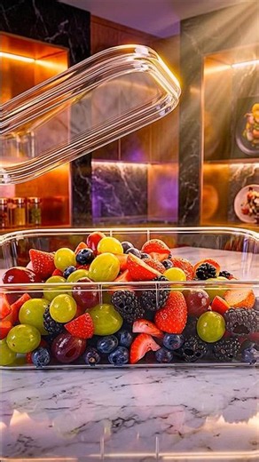 Relaxing asmr (restocks) 🍇🍓🫐 || #relaxing #asmr #satisfying #restock #asmrsounds