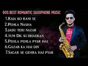 Saxophone Music | 90s bollywood hindi Instrumental |90s evergreen hindi romantic song