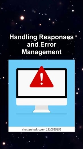 Handling Responses and Error Management #ai #artificialintelligence #machinelearning #aiagent