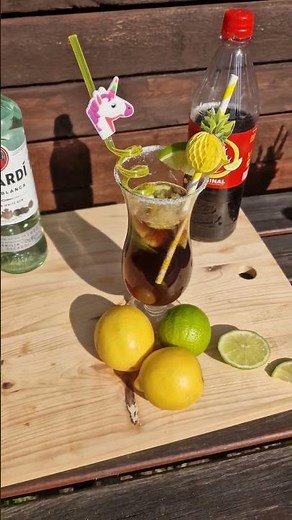 Cuba Libre – Sommer Longdrink – Fix & Easy selbst gemacht – Super lecker & sehr beliebt – Cocktail
