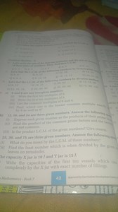 a) 6 and 8 are any two given numbers.   (i) Write the first te... | Filo