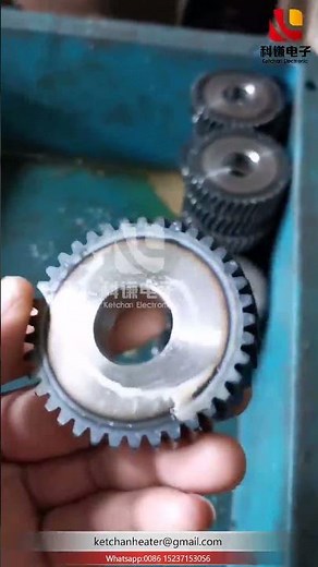 How to Induction Hardening Sprocket Gear With High Frequency Induction Quenching Machine
