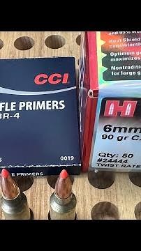 Reloading 6mm Creedmoor 90 grain Hornady CX Bullets