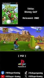 Disney golf - Playstation 2 #disneygolf #disney #gameplay #ps2 #xhopergaming