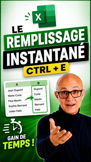 CTRL + E va vous faire gagner des heures