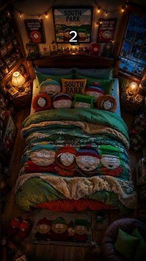 Which cartoon bed will you choose?
