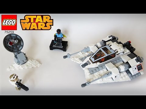 LEGO STAR WARS - Snowspeeder™ – 20th Anniversary Edition (Set 75259 Speed Build Instructions)