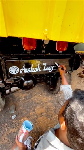Watch This Street Artist Transform a Vintage Truck with Paint Art #viral #shorts #art