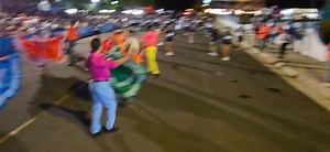 Presentacion en el Parque Central en el Festival Navideño Nandayure - Oficial 2024 en Gira Costa Rica LFM Music Band de El Salvador | Band Code