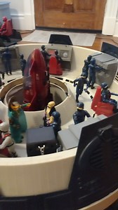 The Cobra attack grows stronger. Serpentor and Cobra Commander observe from the Terror Drome. #gijoenation #gijoearah #vintagetoys #cobra #gijoearealamericanhero #gijoecommunity #nostalgia #gijoecollector #gijoe #fblifestyle | Garth Black