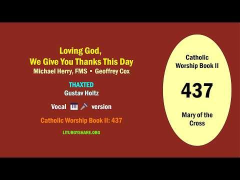 Loving God, We Give You Thanks This Day [Herry + Cox / THAXTED] vocal