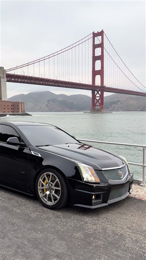 Cadillac supercharged CTS-V review and sound clip