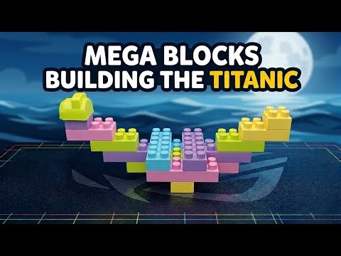 Mega Bloks Titanic Build 🚢 | Fun Kids Building Toy | Creative Block Ship Tutorial | kids for video