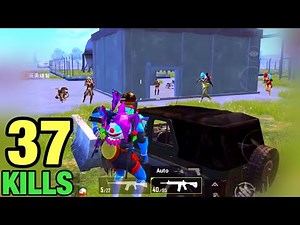 NEW RECORD in MILITARY BASE Season 13 | 37 KILLS Solo vs Squad | TACAZ PUBG MOBILE