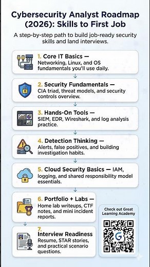 The Exact Path to Your First Cybersecurity Role #cybersecurity #careerguide #tech