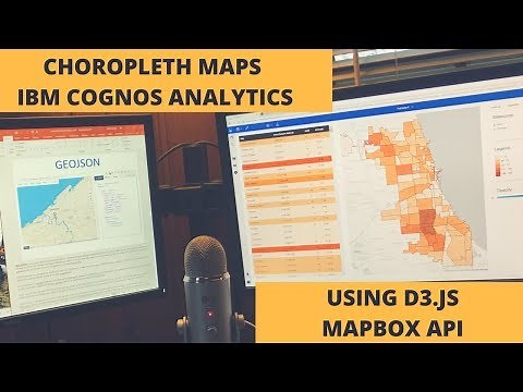 IBM Cognos Analytics Custom Controls: Choropleth Maps