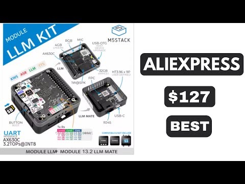 Best M5stack Official LLM Large Language Model Module KitAX630C