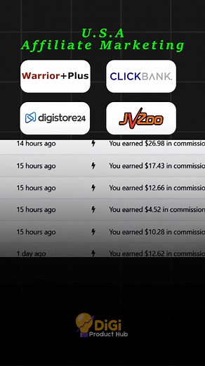 💡 Learn USA Affiliate Marketing in Hindi & English! This 10 Ebooks Bundle is specially designed for those who want to step into the world of Affiliate Marketing or improve their existing strategies. Learn how to succeed on major platforms like Digistore24, JVZoo, ClickBank, and Warrior Plus—all explained in simple Hindi and English! 📚 What Will You Get in This Bundle? ✅ 10 Ebooks explained in simple Hindi & English ✅ Step-by-Step Guides for popular affiliate platforms ✅ Tips to boost sales usi