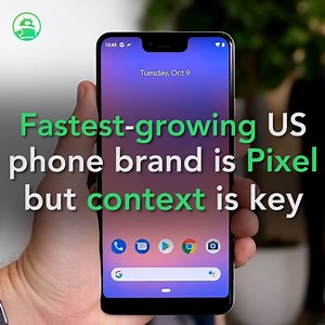 Google Pixel is fastest-growing US smartphone brand, but context is key. Read more: http://andauth.co/kZaPCI | Android Authority