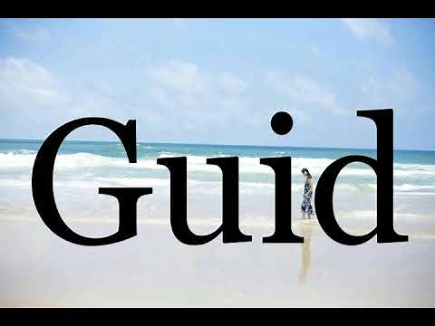 How To Pronounce Guid🌈🌈🌈🌈🌈🌈Pronunciation Of Guid