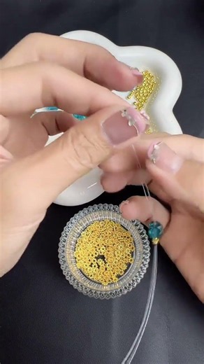 How to Make Beaded Bracelet｜Easy Hand‑Beading Tutorial for Beginners