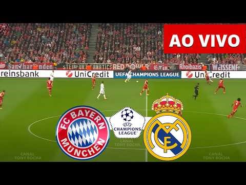 ONDE ASSISTIR BAYERN X REAL MADRID AO VIVO HOJE | CHAMPIONS LEAGUE 2026
