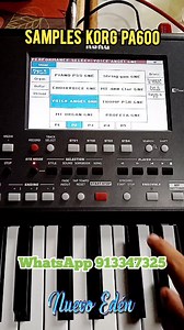 12K views · 37 reactions | ¡Nuevos Samples para Korg Pa600!   KORG...