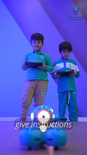 Central School International on Instagram: "At Central School International, we prepare our students for the future. Our STEM teacher Ms. Sana Naseer demonstrates how students at CSI bring coding and robotics to life using the Wonder Dash Robot. Through hands-on activities, they explore sensors and their functions, master loops and coding instructions, and develop problem-solving skills by programming Dash to navigate mazes. What sets CSI apart is our commitment to technology-driven learning led