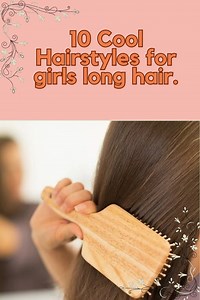 10 coole Frisuren für Mädchen mit langem Haar - Etsy.de