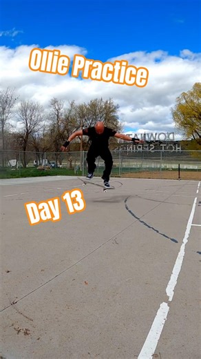 Day 13.2 Ollie Progress #Ollie #skateboardingprogress #skate #skateboarding #skateboardvibes