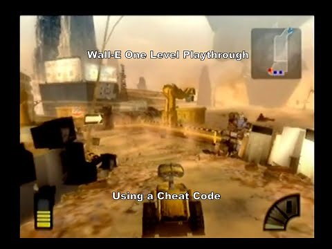 Wall-E One Level Playthrough using a Ps2 Cheat Code :D #Playstation #Sony #Ps2 #CheatCodes #Gaming