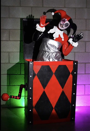 Harley in the Box: The Scary Clown Horror Concept 🤡