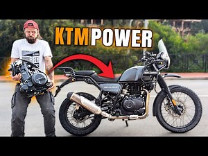 Himalayan is TOO SLOW / KTM 640cc Engine Swap