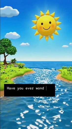 Where Does Rain Come From? 🌧️ | The Water Cycle Explained (3D Animation) #short