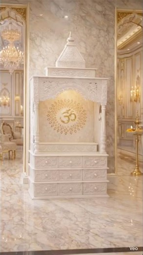 Premium Makrana Marble Mandir | Pure White Handcrafted Temple 🛕