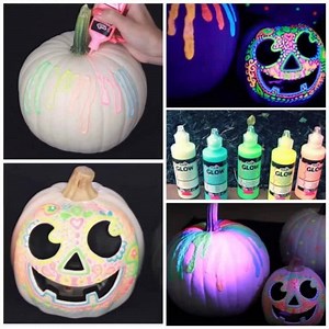668K views · 4K reactions | GLOW IN THE DARK PUMPKINS...this is...