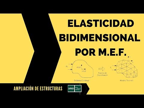 MÉTODO ELEMENTOS FINITOS. ELASTICIDAD BIDIMENSIONAL.