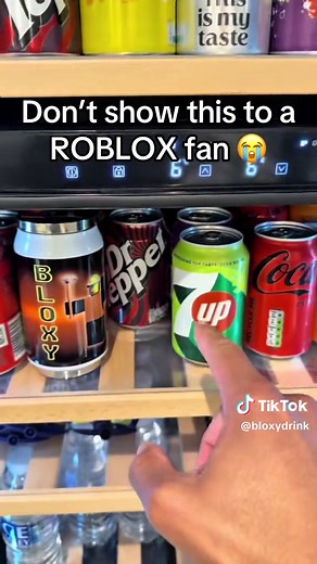 We made the first Bloxycola can! 🥹❤️ #robloxfyp #gamer #gaming #robloxfyp #robloxtrend