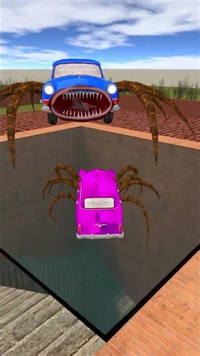 Help Car Eater Girl vs Bus Eater MONSTER Garry's Mod 3D MEMES!