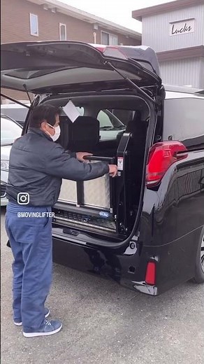 車いす昇降リフトの操作手順です。 #shorts #車椅子 #福祉車両
