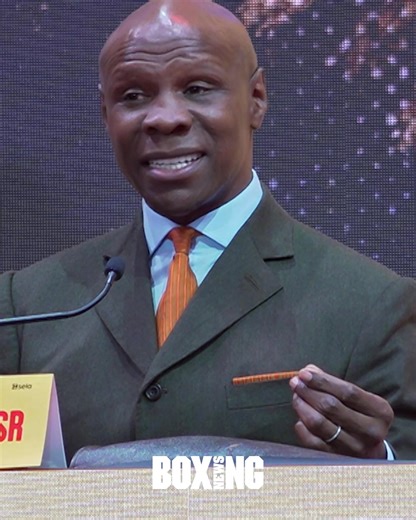 Chris Eubank Sr DENIED he was paid to attend his son's first fight with Conor Benn at tonight's #EubankBenn2 press conference.. | Boxing News