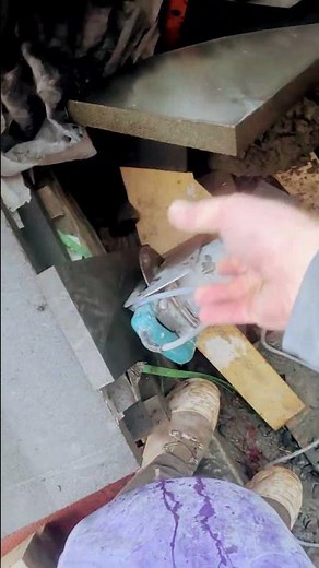 how do I cut thick stone tiles for around a column or other tricky spots