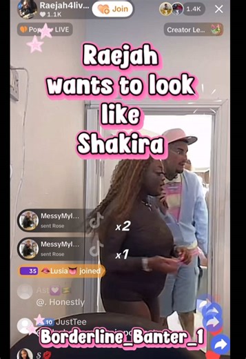 Raejah's Shakira Transformation Inspiration