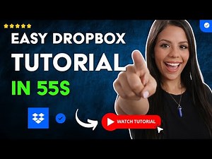 How to USE DROPBOX from ZERO in 55 S
