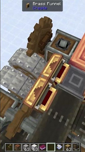 I Built this Crazy Diorite Farm in the Create Mod! #createmod #minecraft