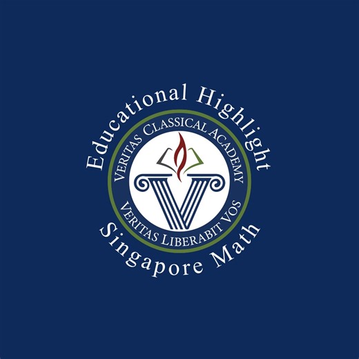 Veritas Classical Academy on Instagram: "Why is Singapore Math so important for our students' learning and development? Hear from Michael Lathrop how Singapore Math actually shows students how to love the beauty and order of God's created world around us. #veritasclassicalacademy #classicalchristianeducation #christianeducation #veritasonlineacademy #classicalchristian #christianschool #christian #classicaleducation #education #singaporemath #math #reasoning #criticalthinking #beautyandorder #be