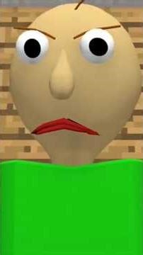 BALDI'S BASICS DI MINECRAFT 2! (Resmi) Animasi Baldi Minecraft Game Horor