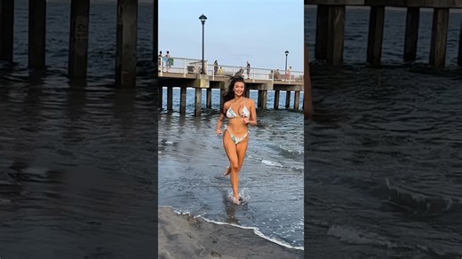 Baywatch vibes hit East Coast beaches with summer style